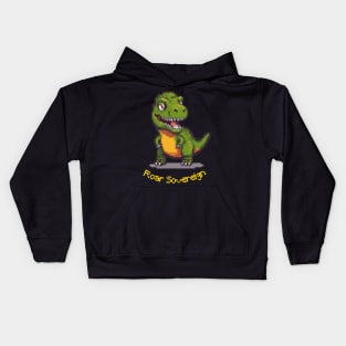 T Rex - Roar Sovereign Kids Hoodie